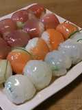 Sushi Balls With Twice the Sashimi
