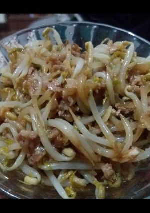 Foto resep Tumis toge daging suki