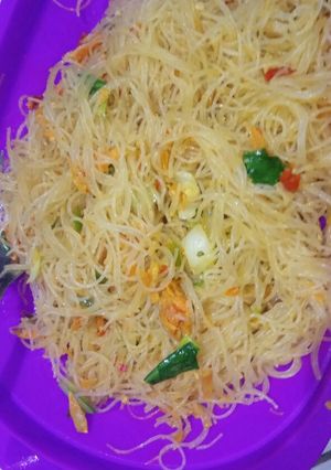 Foto resep Oseng bihun jagung