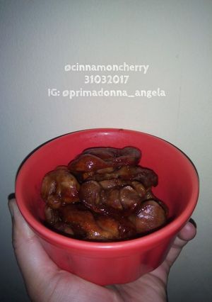 A picture of Chicken Gizzards with Ponzu (4 ingredients).
