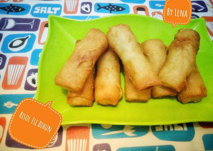 Resep Risol Isi Bihun Bakulan #SeninSemangat Anti Gagal