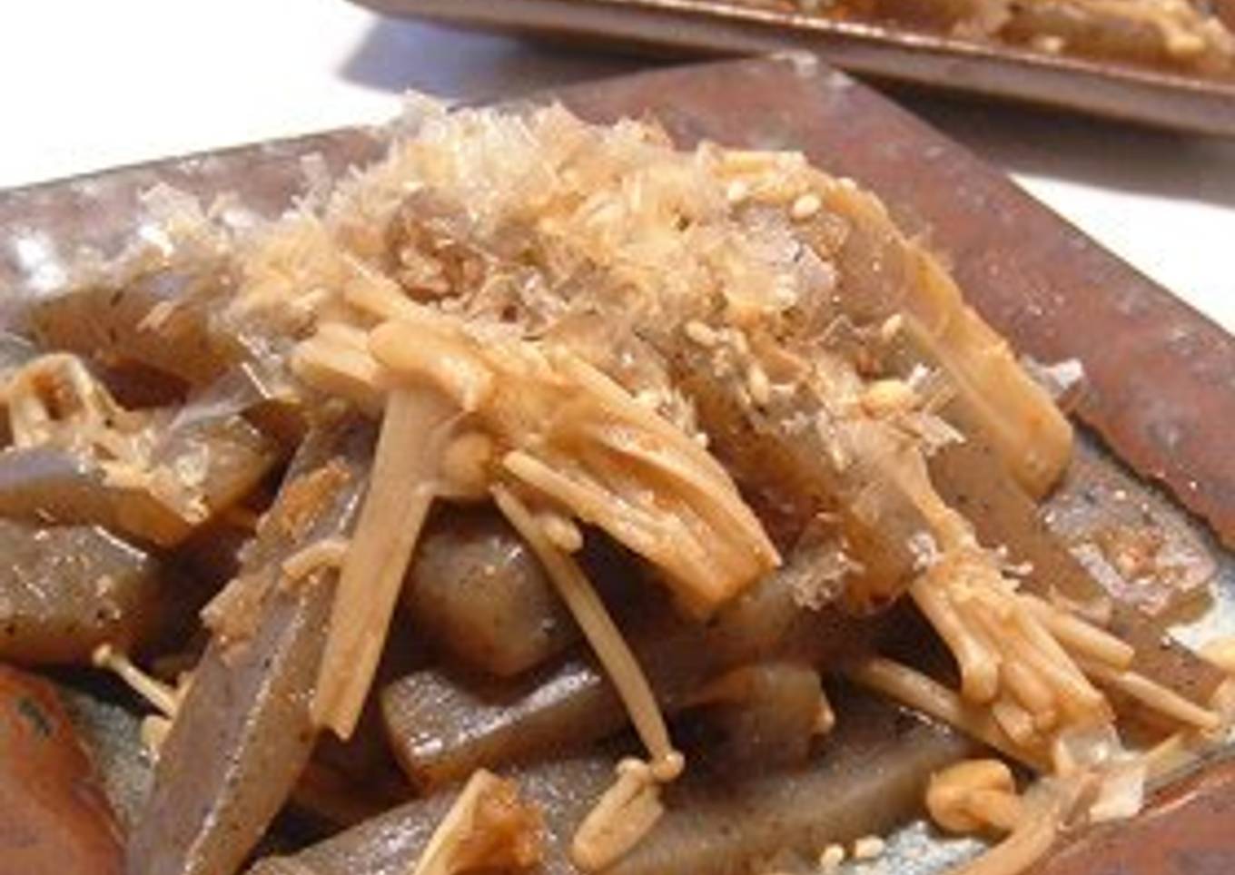 Spicy Konnyaku & Enoki Mushrooms