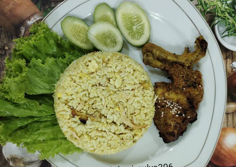 Resep Mudah Nasi goreng spesial ayam taliwang Mantul Banget