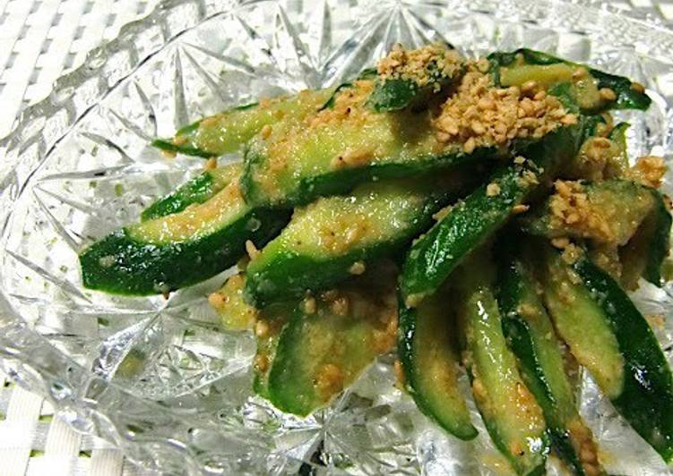 How to Make Cucumber with Sesame Seeds in 10 Minutes for Young Wife