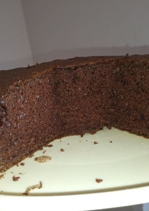 Una foto de Bizcochuelo de chocolate estrella
