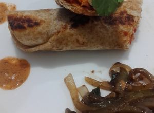 Una foto de Wraps fritos de pechuga de pollo