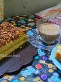 Vanilla Nutrijel Cake with nougath