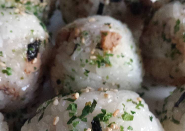 Steps to Make Tasty Quick vegetarian rice balls