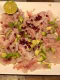 Ceviche de maigre Péruvien