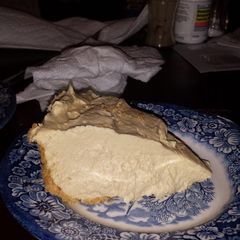 Peanut Butter Cheese Pie A picture of Peanut Butter Cheese Pie.