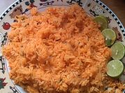 A picture of mexican rice