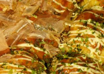 Popular Cuisine Crisp and Creamy Osakastyle Seafood Takoyaki Delicious and Healthy