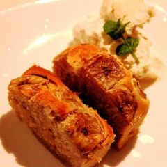 A picture of No Egg, Milk, or Flour! Rice Flour Banana Cake.