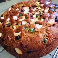 A picture of Dry fruits Cake.