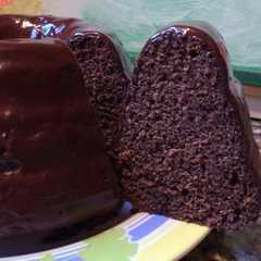 A picture of Budín de remolacha y chocolate 😋.
