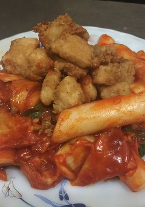 Foto resep Tteokpokki Chicken Popcorn