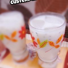 A picture of Custard sharbat.
