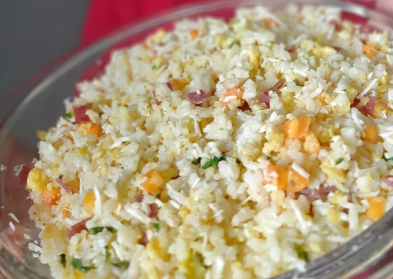 Langkah Mudah untuk Menyiapkan 3. Nasi goreng keju spesial, Lezat Sekali