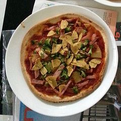 Simple Homemade Pizza A picture of Simple Homemade Pizza.
