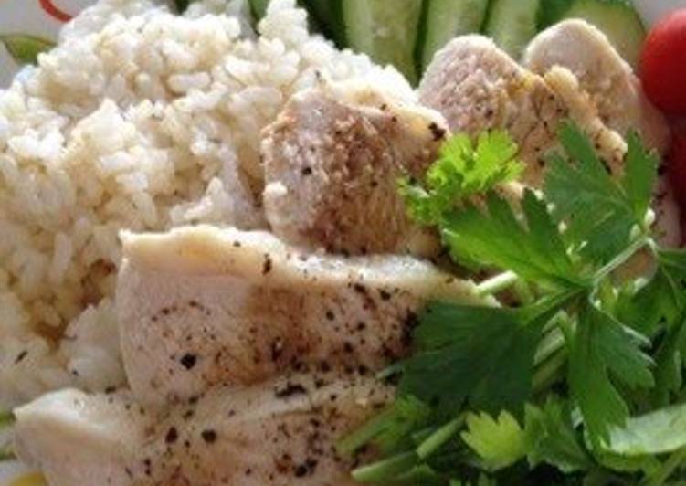 Simple Way to Make Homemade Singapore Chicken Rice