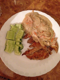 A picture of Chicken And Mushroom Sauce.