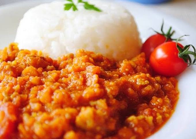 Vegetable-Packed Keema Curry