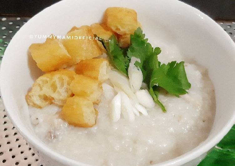 Masakan Unik Bubur 2 Rasa ala Tawan (Ayam&amp;amp;Udang) Yummy Mantul