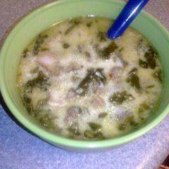 A picture of Zuppa Toscana Crockpot Soup.
