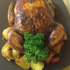 A picture of Roasted Chicken Simple Delicious.