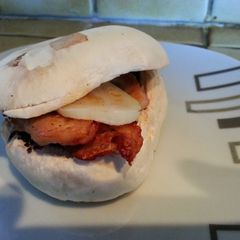 A picture of Mushroom sandwich.