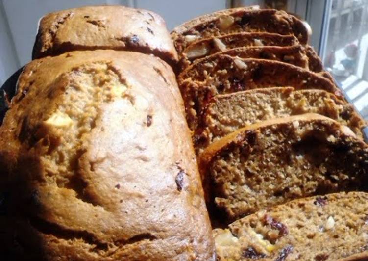 Recipe of Super Quick Homemade Banana n Mixed Fruit Bread