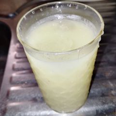 Pineapple and coconut juice A picture of Pineapple and coconut juice.