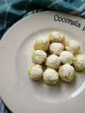 Coconuts ladoo (manisan india)