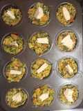 Muffins o budín de verdura sin harina ;p