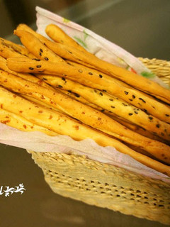A picture of Foolproof Sesame Seed and Cheese Grissini.