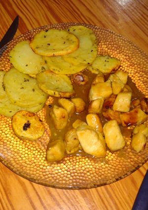Una foto de Papas al horno