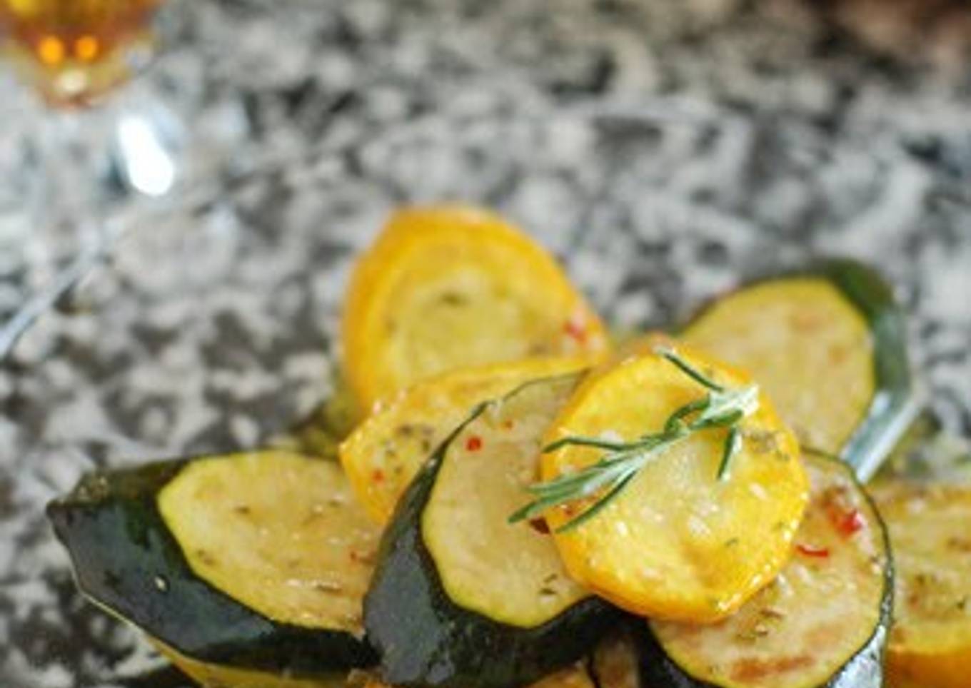 Rosemary-Marinated Zucchini