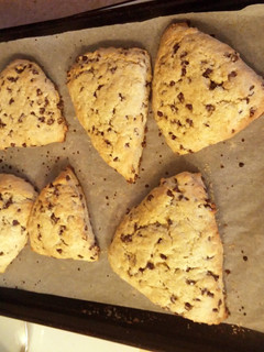 A picture of Mixed berry Scones.