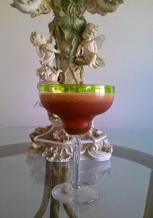 A picture of Cran-Orange Freeze.