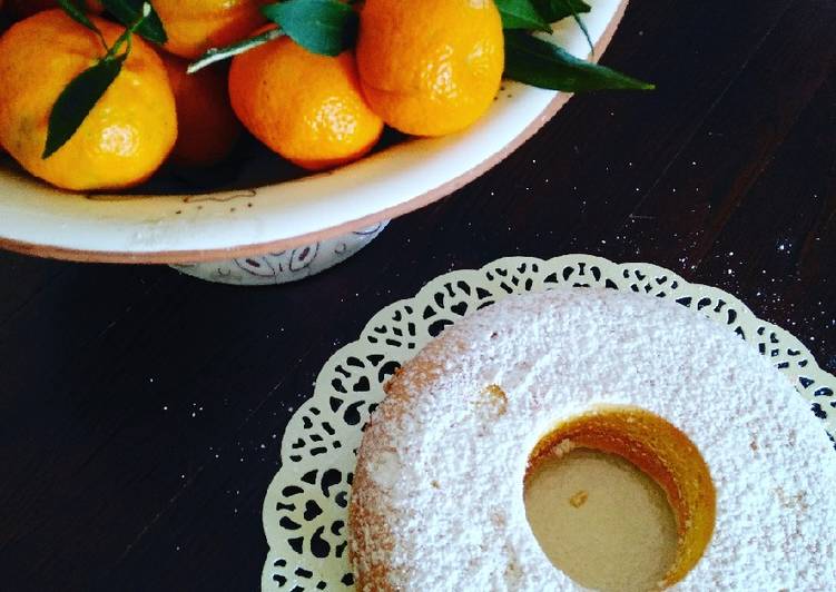 Ciambella soffice al mandarino 🍊