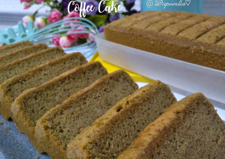 {Cara Membuat #COFFEE CAKE yang Gurih