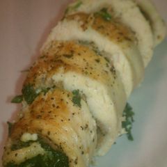 A picture of Prosciutto, Spinach and Feta Chicken Roulade.