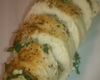 Ready to Serve Prosciutto Spinach and Feta Chicken Roulade Practical Delicious