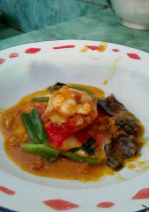 Foto resep Udang saus padang