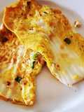 Wombok omelette (sawi putih)