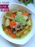 Sup Ayam Ala Pak Min Klaten