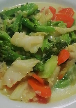 Foto resep Stir fry brocoli with milk /tumis brocoli susu
