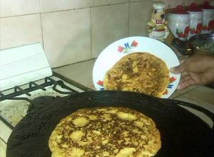 Una foto de Cachapa llanera