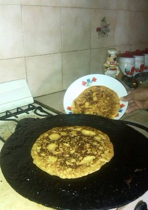 Una foto de Cachapa llanera