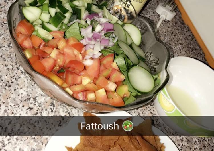Recipe of Favorite Fattoush salad